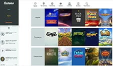 A look at the Casumo homepage